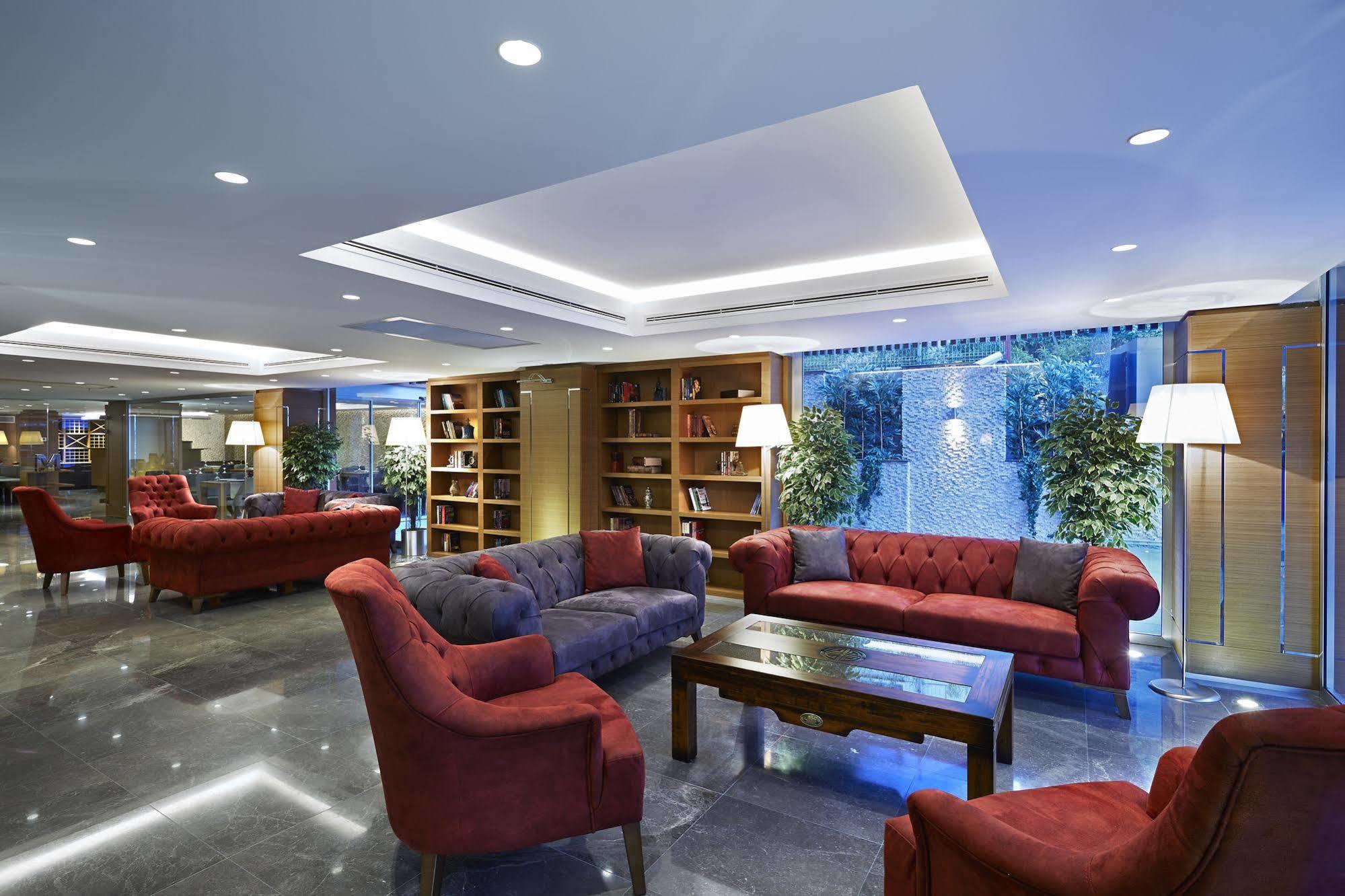 Milport Hotel Levent Istanbul Exteriör bild