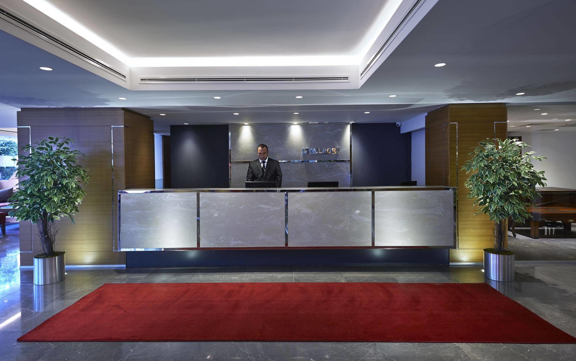 Milport Hotel Levent Istanbul Exteriör bild